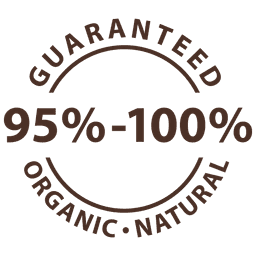 95-100% Organic Natural